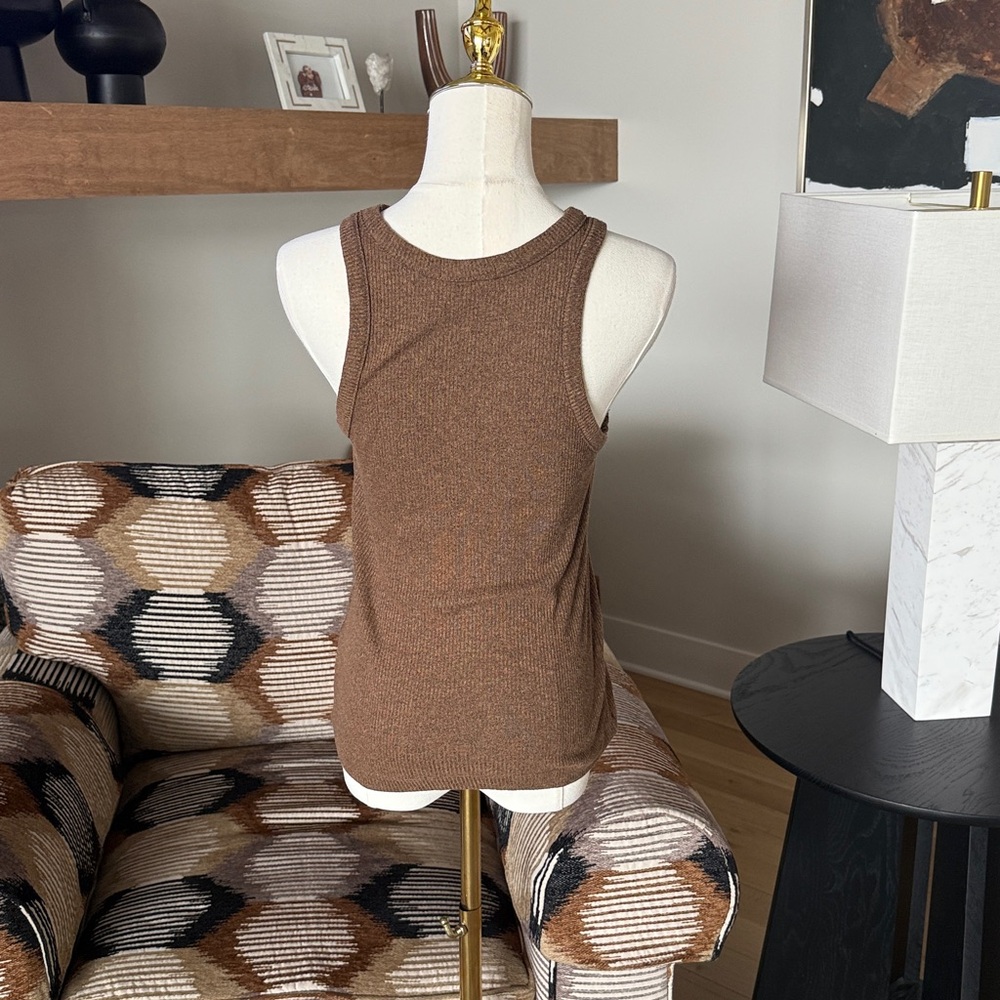 Agolde Bailey Ribbed Tank - Picture 4 of 12